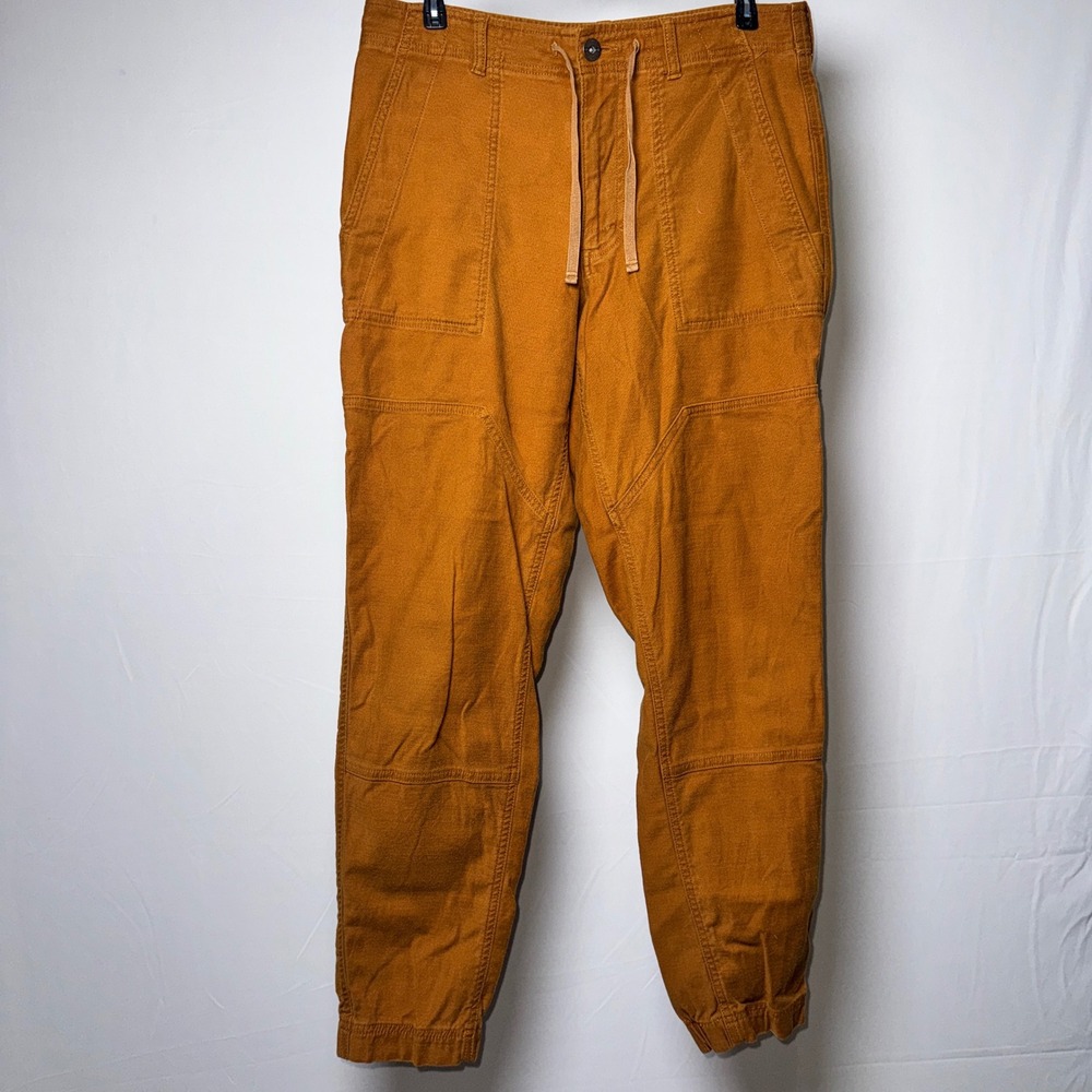 REI Co-op Trailsmith Jogger Pants Mens 32x32 Copper Brown Cotton Blend 23055-S22